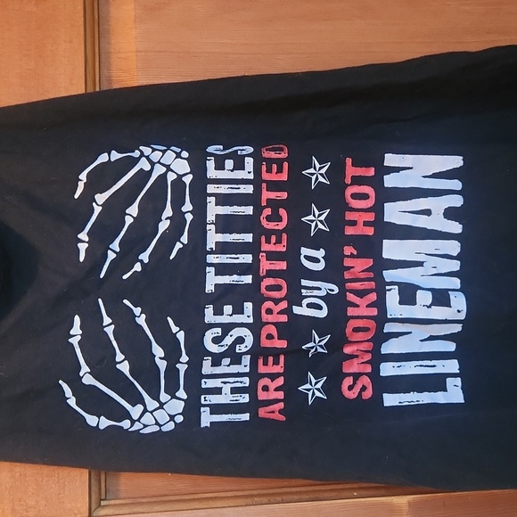 Linewife Linemans Razor Back Tank Top - Picture 2 of 3